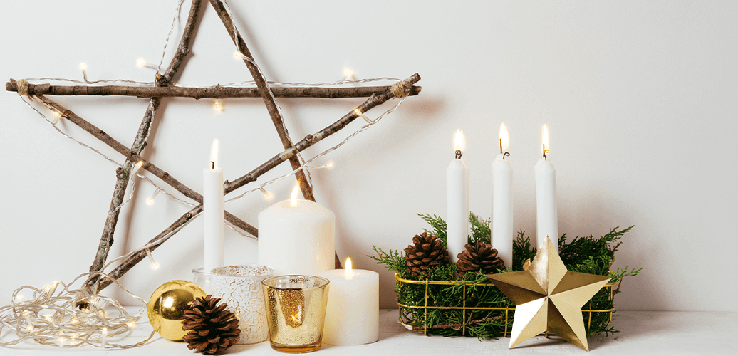 twig art star christmas decor Eising Garden Centre
