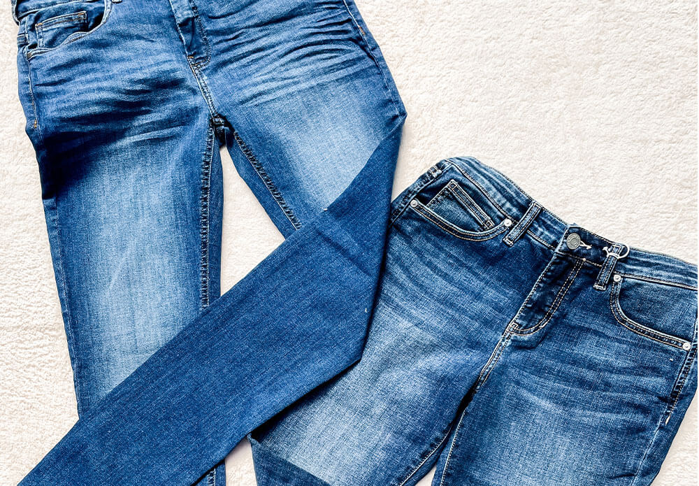 Eising Garden Centre -Spring Cleaning Your Closet -fresh pair of jeans