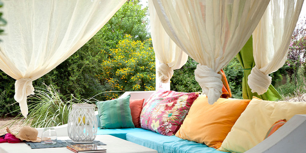 Eising Garden Centre - How to Host a May-Long Party in Your Backyard -outdoor privacy room