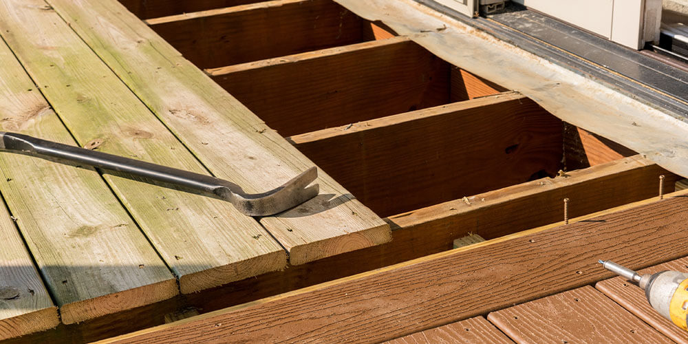 Eising Garden Centre -How to Self-Evaluate Your Landscape-repairing deck