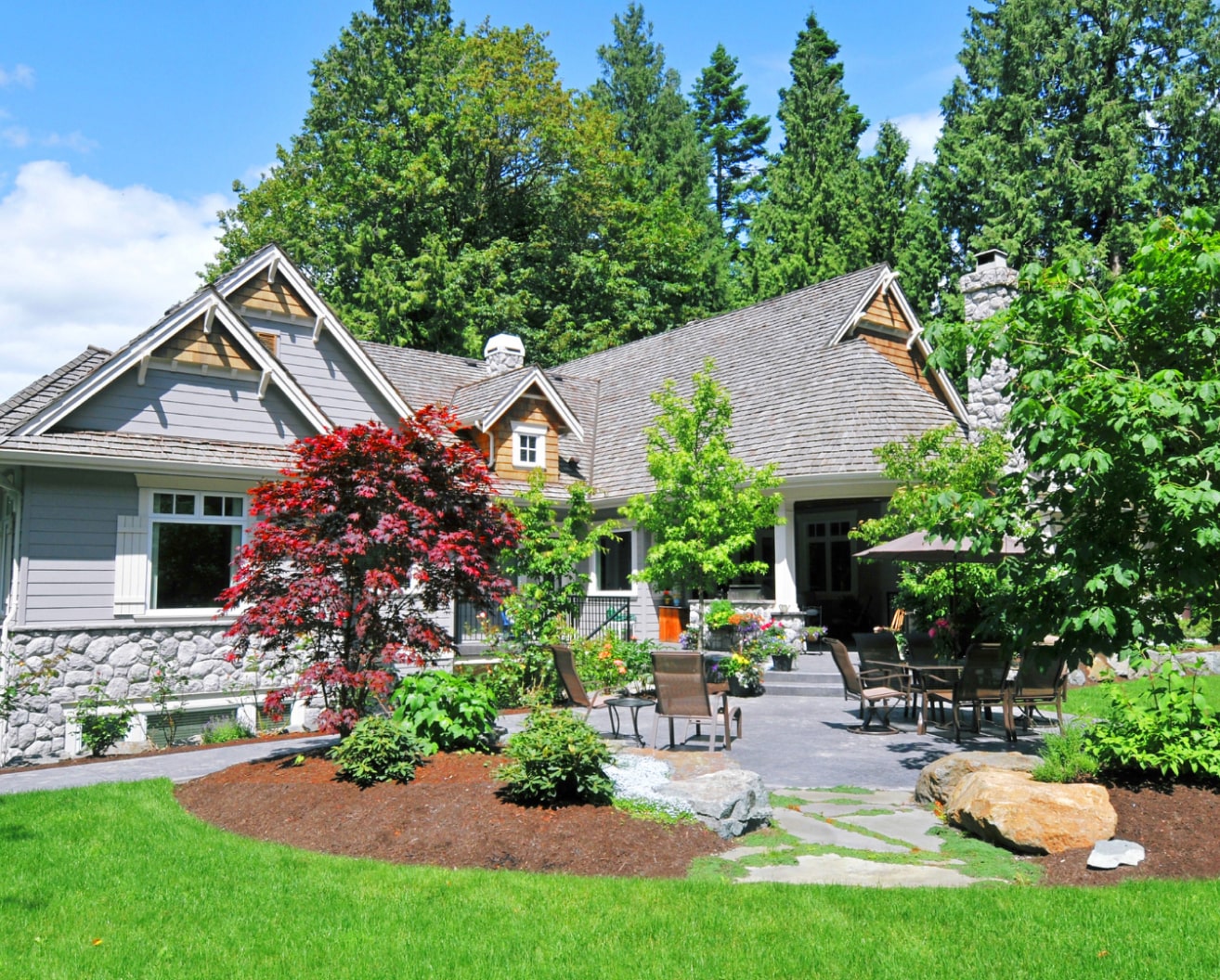 Eising can guide you how to creating an outdoor oasis at your home