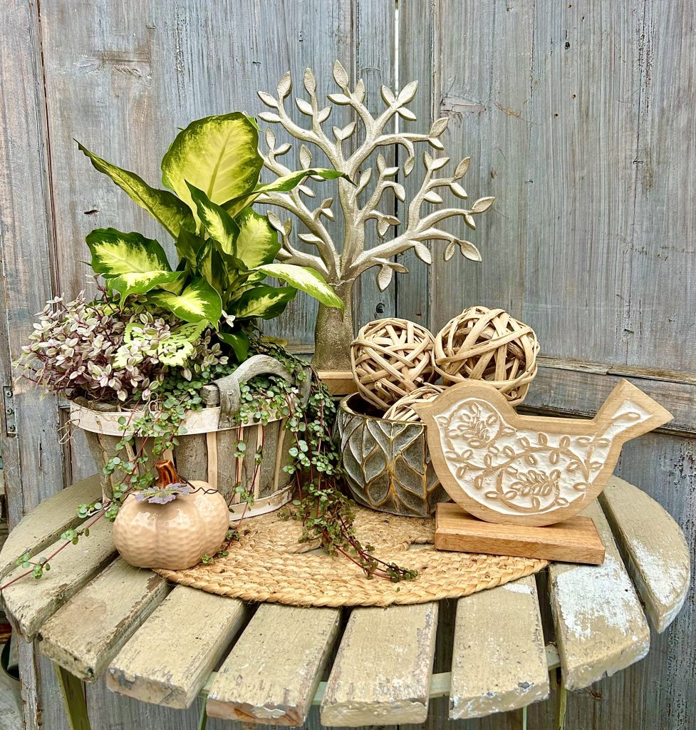 autumn nature table